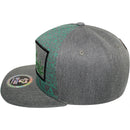 TOP LEVEL : MARIJUANA | All-over Marijuana Print Design Snapback Cap