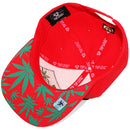 TOP LEVEL : MARIJUANA | All-over Marijuana Print Design Snapback Cap
