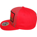TOP LEVEL : MARIJUANA | All-over Marijuana Print Design Snapback Cap