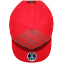 TOP LEVEL : MARIJUANA | All-over Marijuana Print Design Snapback Cap