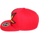 TOP LEVEL : MARIJUANA | Front-raised Marijuana Verbiage Embroidery Design Snapback Cap