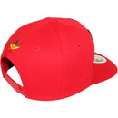 TOP LEVEL : MARIJUANA | Front-raised Marijuana Verbiage Embroidery Design Snapback Cap