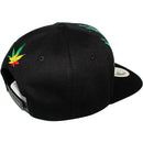 TOP LEVEL : MARIJUANA | Rasta Colors Design Snapback Cap
