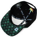 TOP LEVEL : MARIJUANA | Rasta Colors Design Snapback Cap