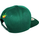 TOP LEVEL : MARIJUANA | Rasta Colors Design Snapback Cap