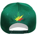 TOP LEVEL : MARIJUANA | Rasta Colors Design Snapback Cap
