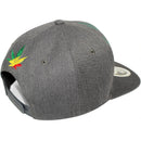 TOP LEVEL : MARIJUANA | Rasta Colors Design Snapback Cap