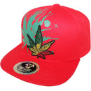 TOP LEVEL : MARIJUANA | Rasta Colors Design Snapback Cap