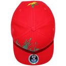 TOP LEVEL : MARIJUANA | Rasta Colors Design Snapback Cap