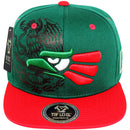 TOP LEVEL : MEXICO | Hecho EN Multi Design Snapback Cap