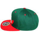 TOP LEVEL : MEXICO | Map with Mexico Flag Sublimation Patch Design Snapback Cap
