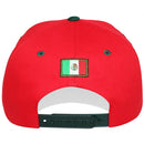 TOP LEVEL : MEXICO | Map with Mexico Flag Sublimation Patch Design Snapback Cap