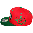 TOP LEVEL : MEXICO | Three Mexican Coat of Arms Patches Design Snapback Cap