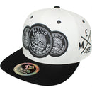 TOP LEVEL : MEXICO | Three Mexican Coat of Arms Patches Design Snapback Cap