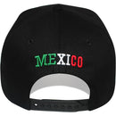 TOP LEVEL : MEXICO | Engraving Mexico Eagle Leather Patch Design Snapback Cap