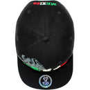 TOP LEVEL : MEXICO | Engraving Mexico Eagle Leather Patch Design Snapback Cap
