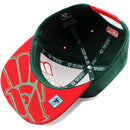 TOP LEVEL : MEXICO | Front-raised Mexican Eagle with Mexico Flag Design Snapback Cap