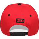 TOP LEVEL : MEXICO | Front-raised Mexican Eagle with Mexico Flag Design Snapback Cap