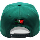 TOP LEVEL : MEXICO | Front-raised MEX Verbiage Design Snapback Cap
