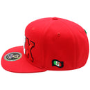 TOP LEVEL : MEXICO | Front-raised MEX Verbiage Design Snapback Cap