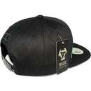 TOP LEVEL : MEXICO | Flag with Synthetic Leather Patch Design Snapback Cap