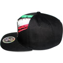 TOP LEVEL : MEXICO | Flag with Synthetic Leather Patch Design Snapback Cap