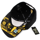 TOP LEVEL : MONEY | Unique Dripping Dollar Sign & $100 Bill Print Design Snapback Cap