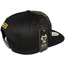 TOP LEVEL : MONEY | Embroidered $100 Bill with Sublimation & Luxury $ Print Design Snapback Cap
