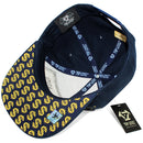 TOP LEVEL : MONEY | Embroidered $100 Bill with Sublimation & Luxury $ Print Design Snapback Cap