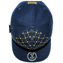 TOP LEVEL : MONEY | Embroidered $100 Bill with Sublimation & Luxury $ Print Design Snapback Cap