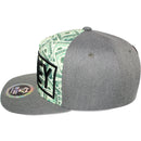 TOP LEVEL : MONEY | $100 Bill Colorful Sublimation Design Snapback Cap