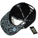 TOP LEVEL : MONEY | $100 Bill Colorful Sublimation Design Snapback Cap