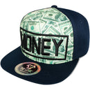 TOP LEVEL : MONEY | $100 Bill Colorful Sublimation Design Snapback Cap