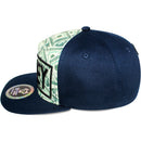 TOP LEVEL : MONEY | $100 Bill Colorful Sublimation Design Snapback Cap