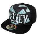 TOP LEVEL : MONEY | Reflective Patch & Dollar Bills Sublimation Print Design Snapback Cap
