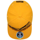 TOP LEVEL : MONEY | Front-raised Verbiage Embroidery with Bill Print Design Snapback Cap