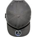 TOP LEVEL : PRAY | Front Raised Pray Verbiage Design with Prayer's Hand Print Design Snapback Cap