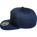 TOP LEVEL : PRAY | Front Raised Pray Verbiage Design with Prayer's Hand Print Design Snapback Cap