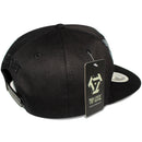 TOP LEVEL : RESPECT | Embroidered Prayer Hand with Cotton Patch Design Snapback Cap