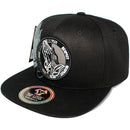 TOP LEVEL : RESPECT | Embroidered Prayer Hand with Cotton Patch Design Snapback Cap