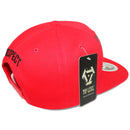 TOP LEVEL : RESPECT | Embroidered Prayer Hand with Cotton Patch Design Snapback Cap