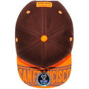 TOP LEVEL : SAN FRANCISCO | Verbiage Design with Rubber Patch Design Snapback Cap