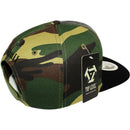 TOP LEVEL : SKULL | Cotton Patch & Skull Checker Board Print Design Snapback Cap