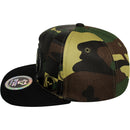 TOP LEVEL : SKULL | Cotton Patch & Skull Checker Board Print Design Snapback Cap