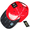 TOP LEVEL : SKULL | Cotton Patch & Skull Checker Board Print Design Snapback Cap