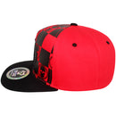 TOP LEVEL : SKULL | Cotton Patch & Skull Checker Board Print Design Snapback Cap