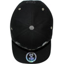 TOP LEVEL : SKULL | Front-raised Verbiage Design & Biker Skull Design Snapback Cap