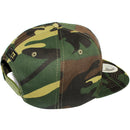 TOP LEVEL : SKULL | Front-raised Verbiage Design & Biker Skull Design Snapback Cap