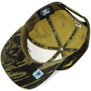 TOP LEVEL : SKULL | Front-raised Verbiage Design & Biker Skull Design Snapback Cap