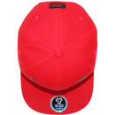 TOP LEVEL : SKULL | Front-raised Verbiage Design & Biker Skull Design Snapback Cap